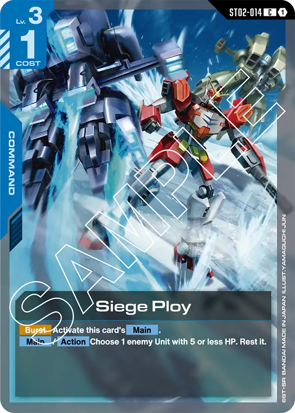 Siege Ploy card