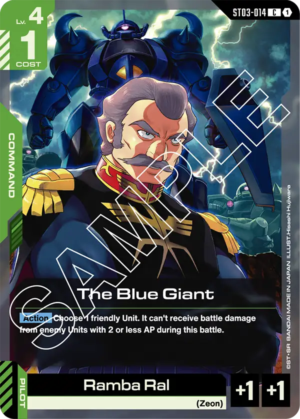 The Blue Giant card